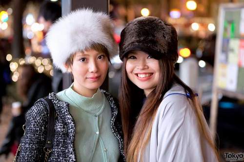 Rộn ràng mũ đẹp vào đông 2